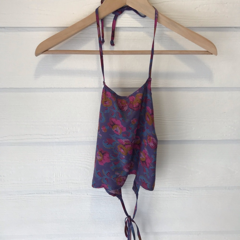 Backless Tie-Back Tank